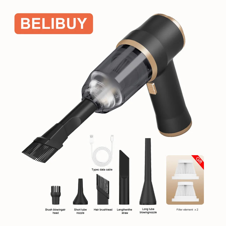 BELIBUY Wireless Car Vacuum Cleaner