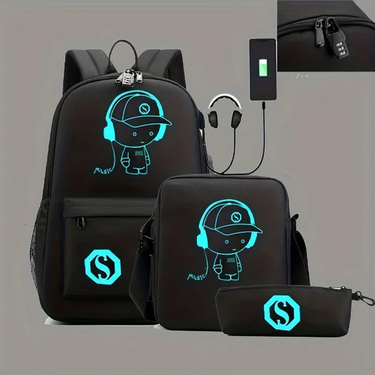 Backpack Student Luminous School