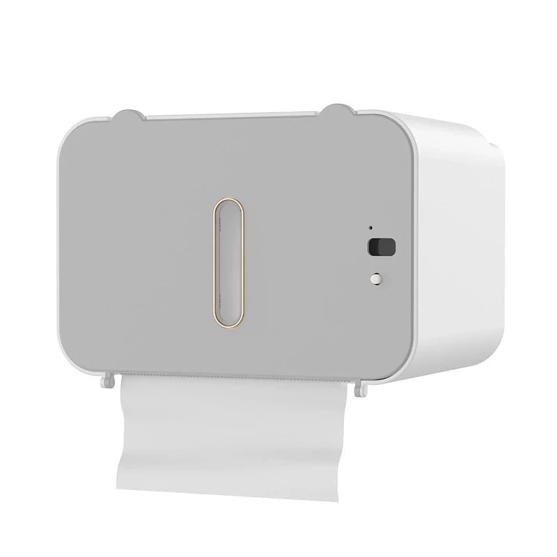 Induction Toilet Paper Holder Shelf Automatic