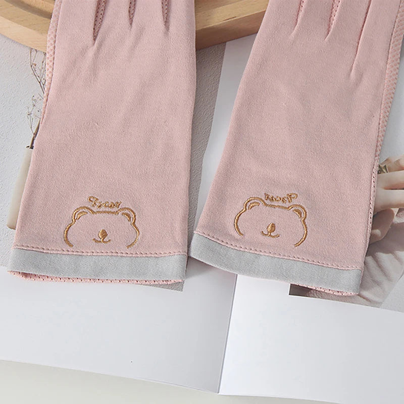 1 Pair Anti UV Nail Gloves