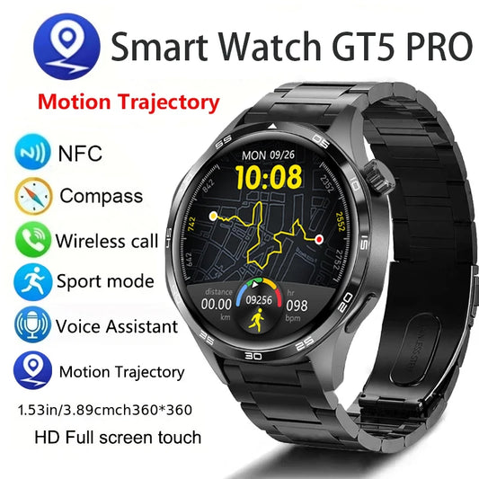 GT5 PRO Smart Watch Men Watch