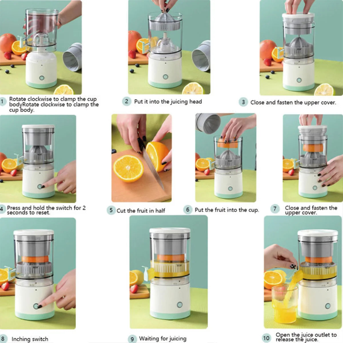 Electric Juicer Juice