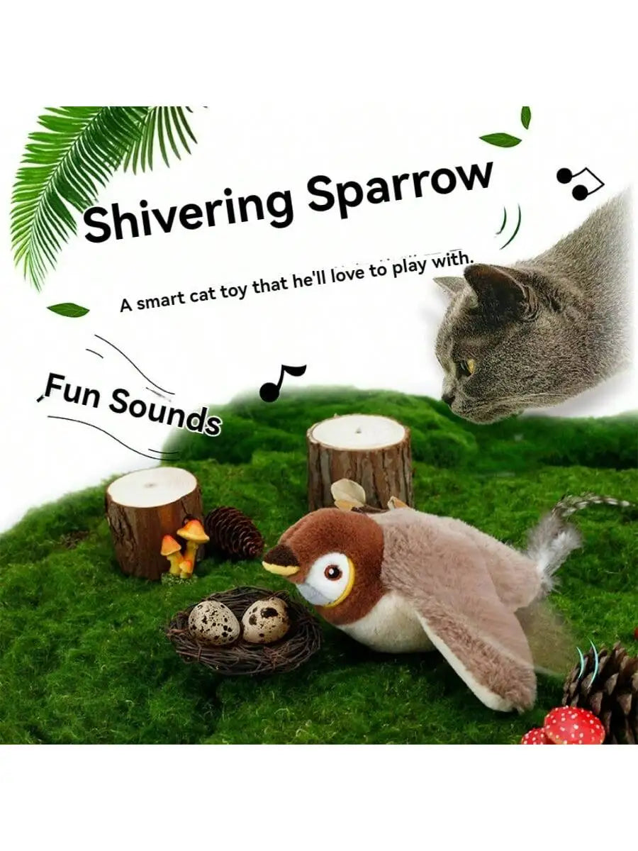 Electric Interactive Cat Toy, Rechargeable