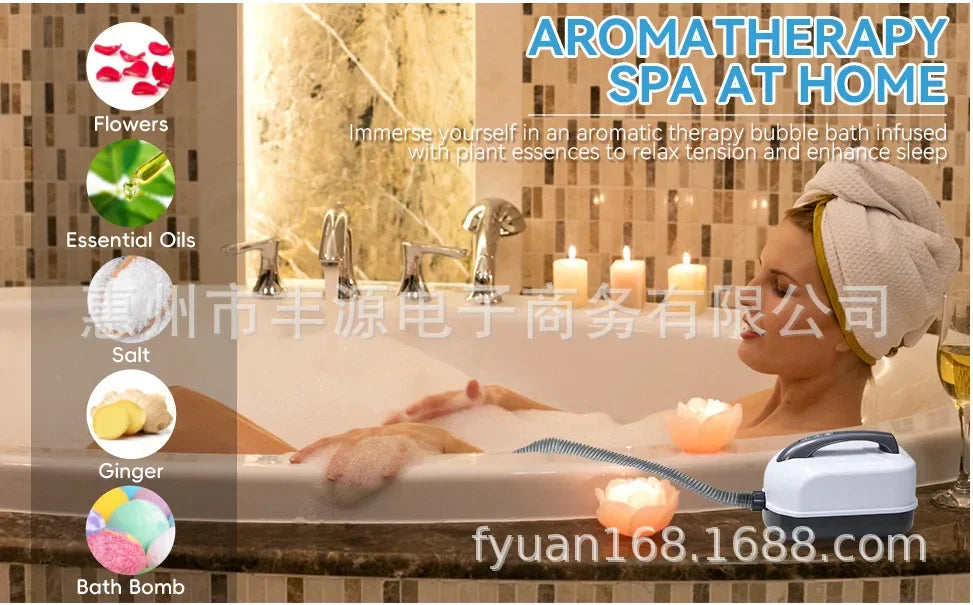 New Electric Bathtub Bubble Massage
