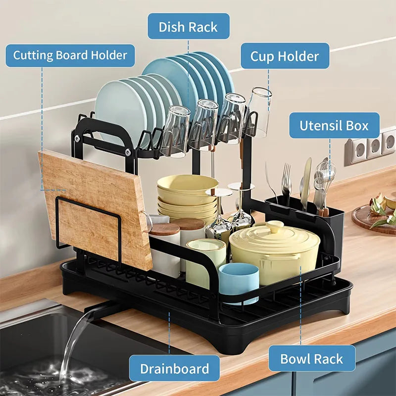 rotating storage rack double