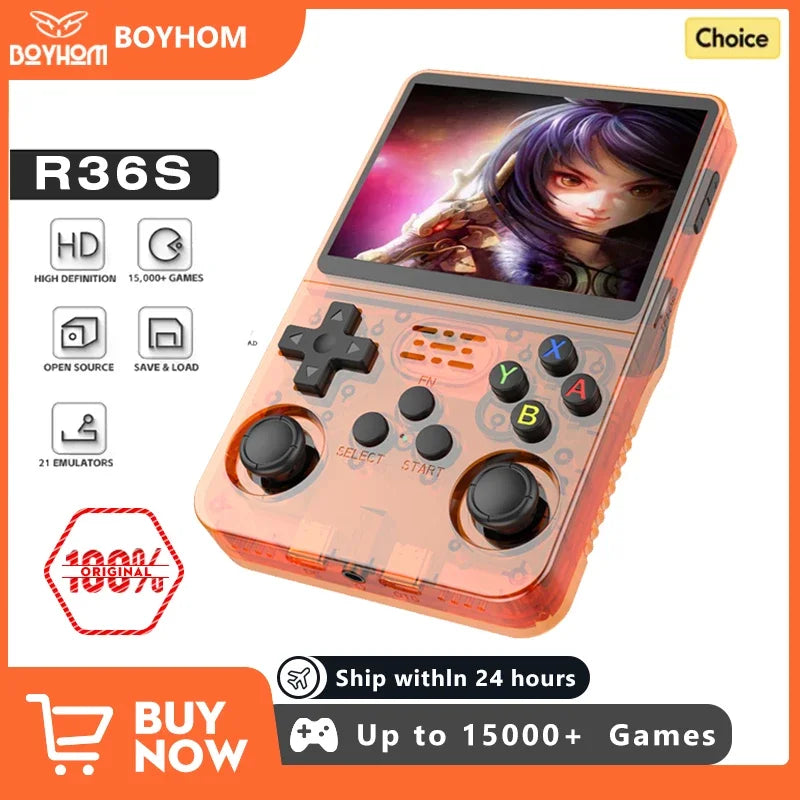 Retro Handheld Video Game Console
