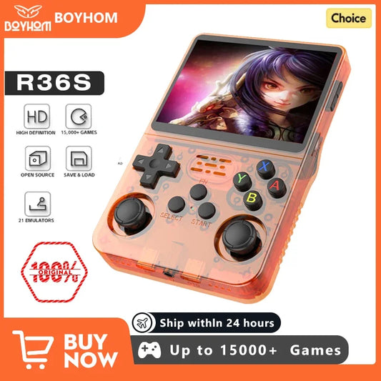 Retro Handheld Video Game Console