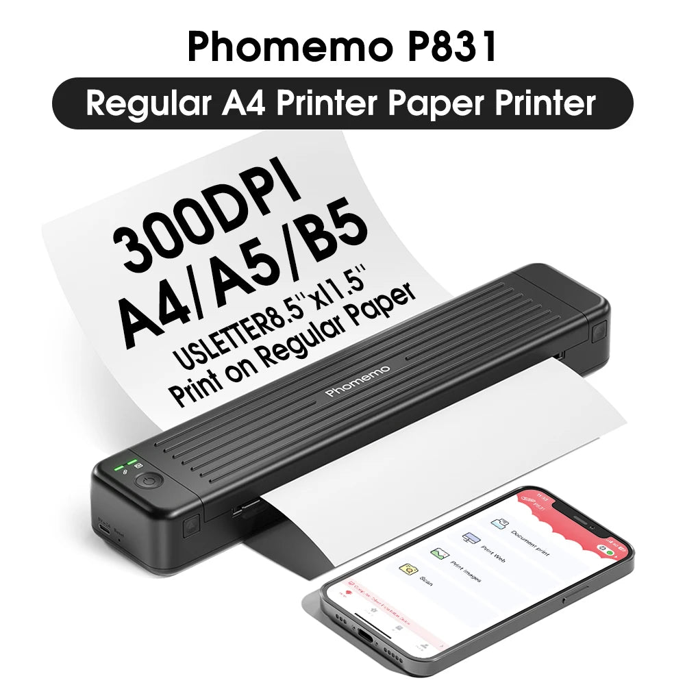 Phomemo P831 Portable Printer