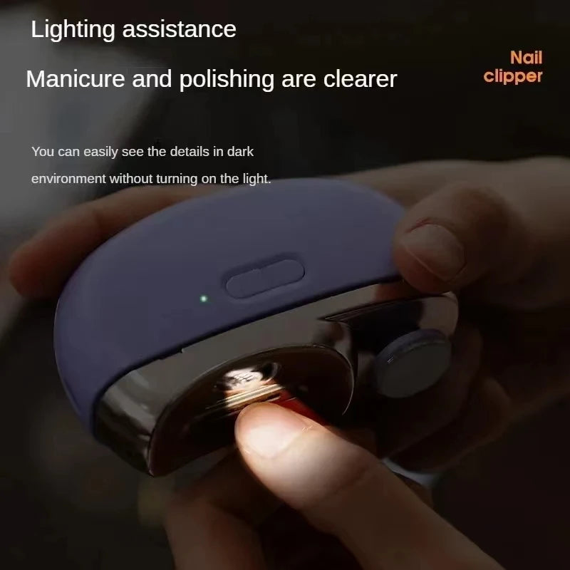 Electric Nail Clipper Grinding and Polishing