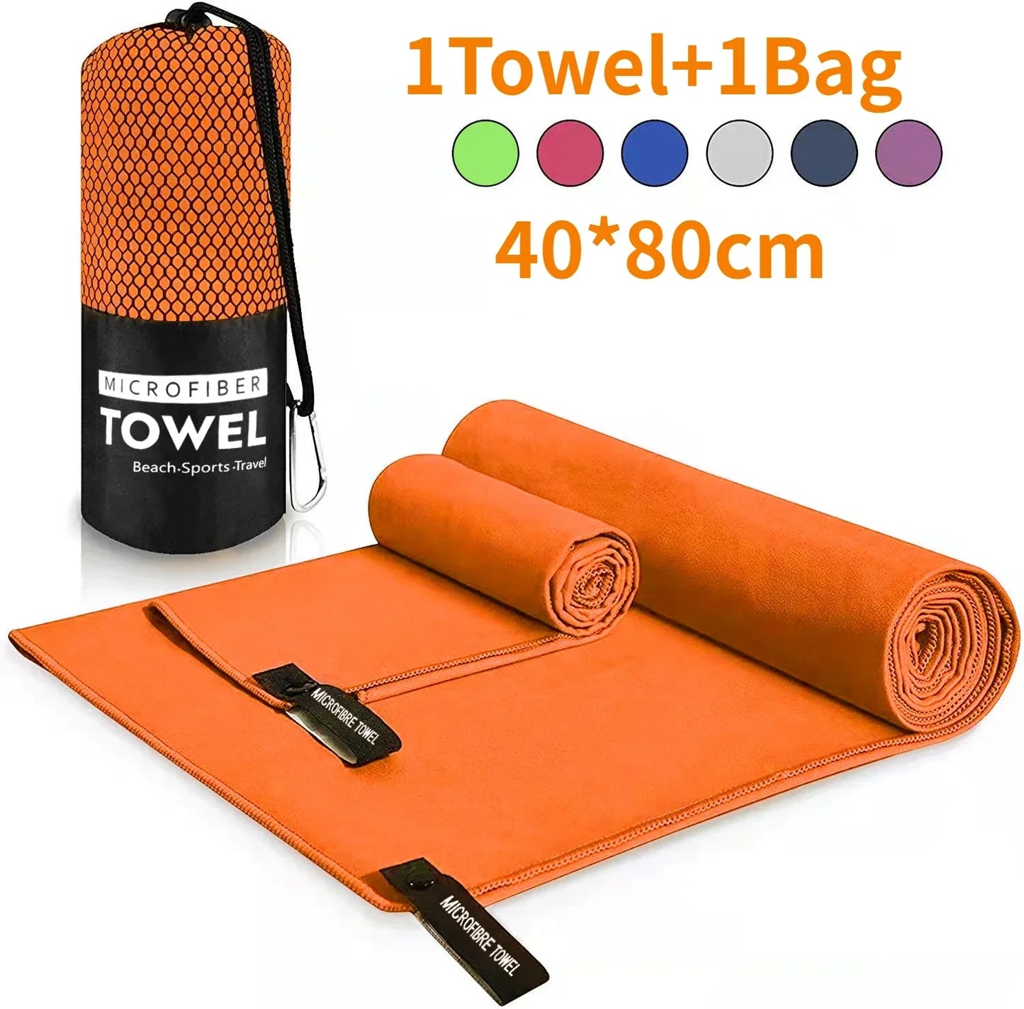 Sports Microfiber Quick Dry Pocket Towel