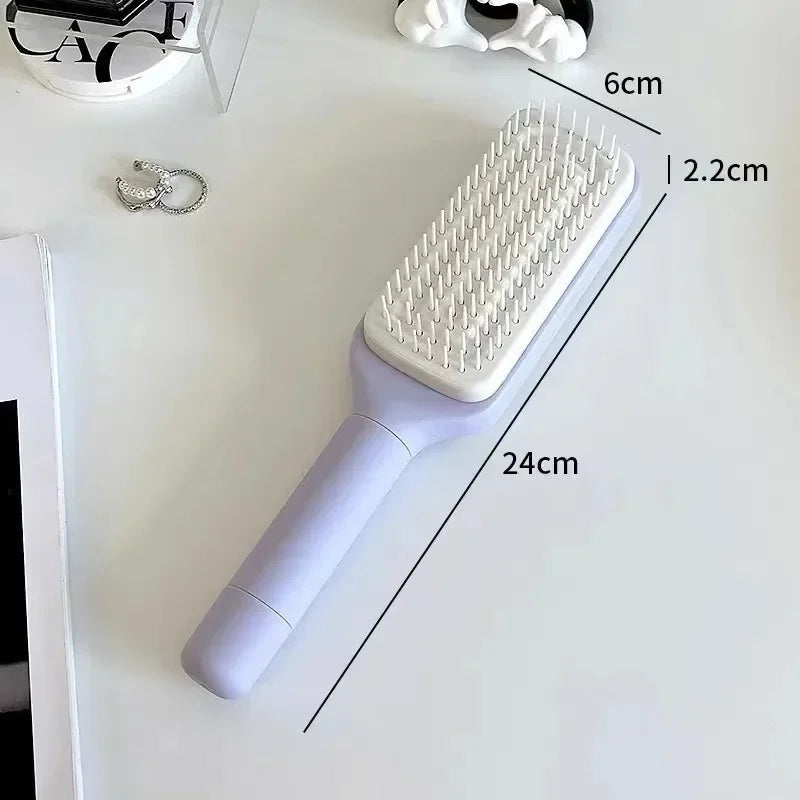 Automatic Cleaning Rotating Lifting Comb