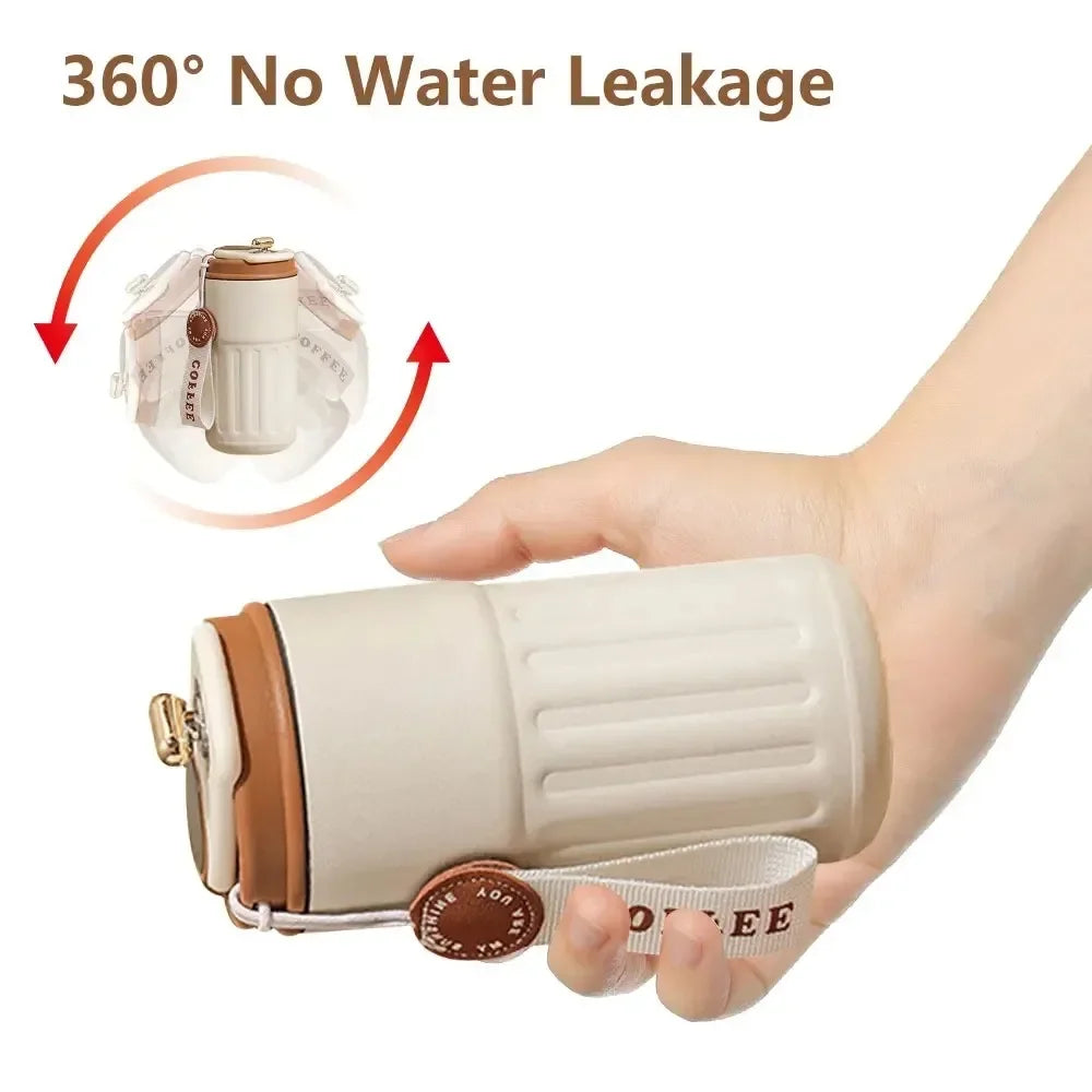 Smart coffee mug that measures temperature