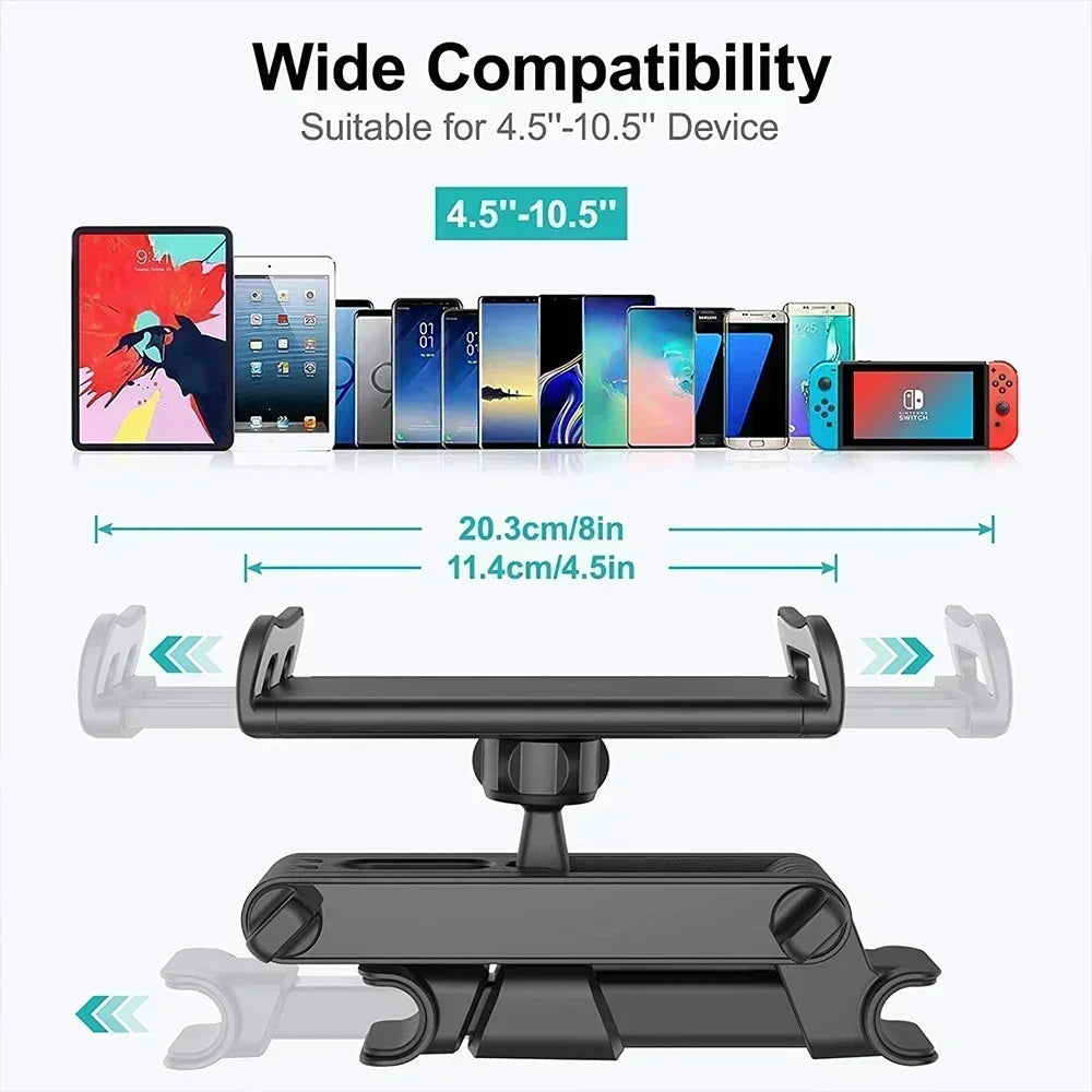 Universal Car Back Seat Headrest Mount Holder For iPad Air