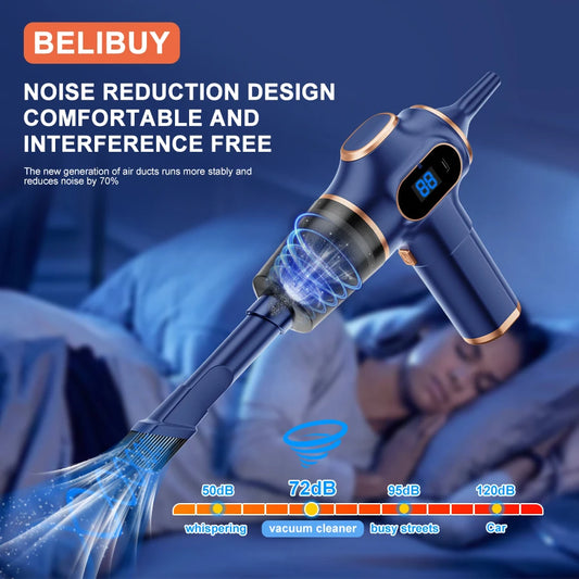 BELIBUY Wireless Car Vacuum Cleaner