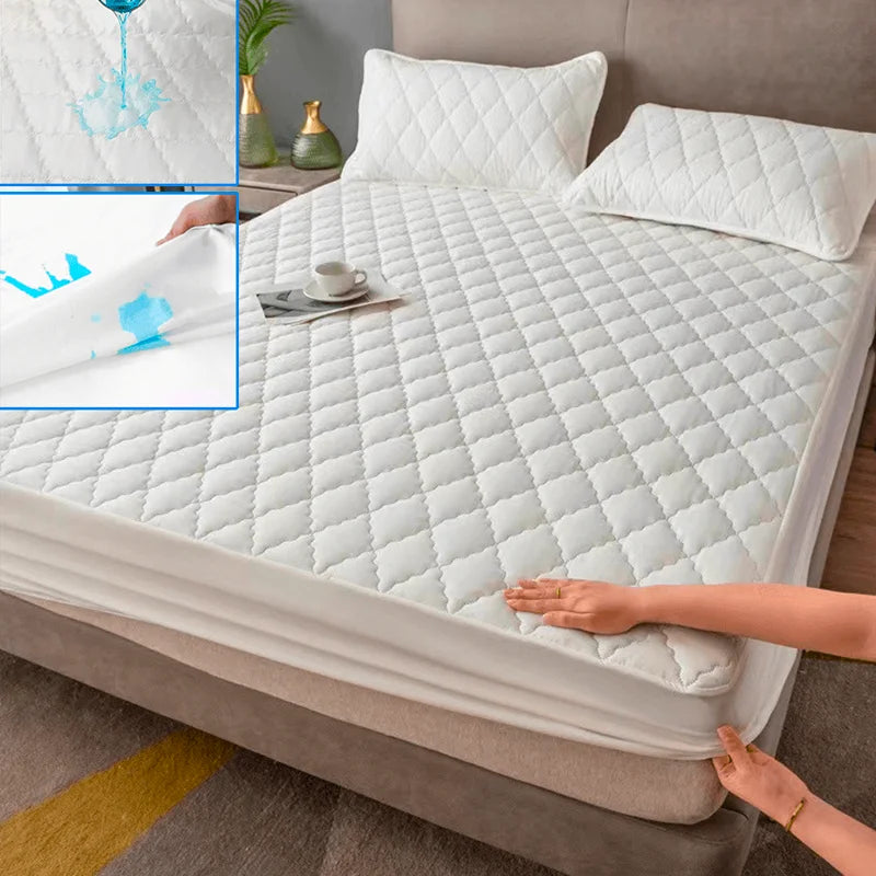Waterproof Throw Mattress Cover Bed