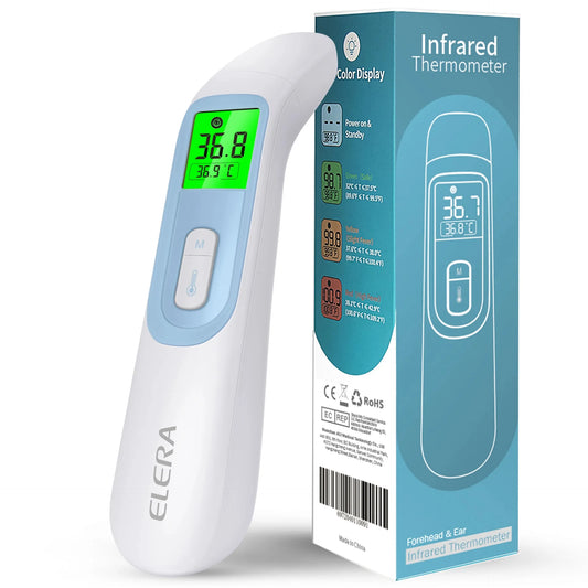 ELERA Digital Ear Thermometer Forehead Non-Contact Baby Body