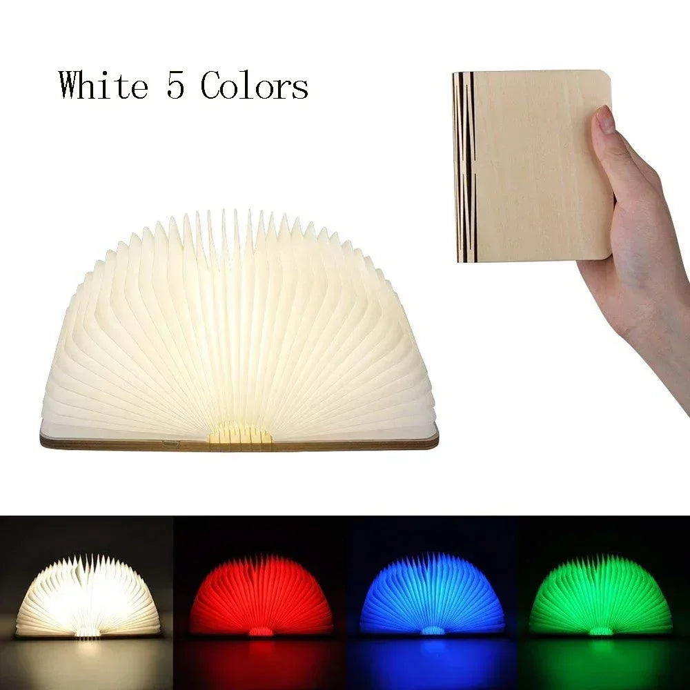 3D Folding Creative LED Night Light RGB