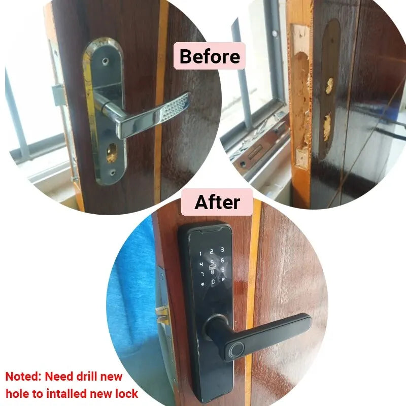Tuya Bluetooth Intelligence Lock Biometric Fingerprint
