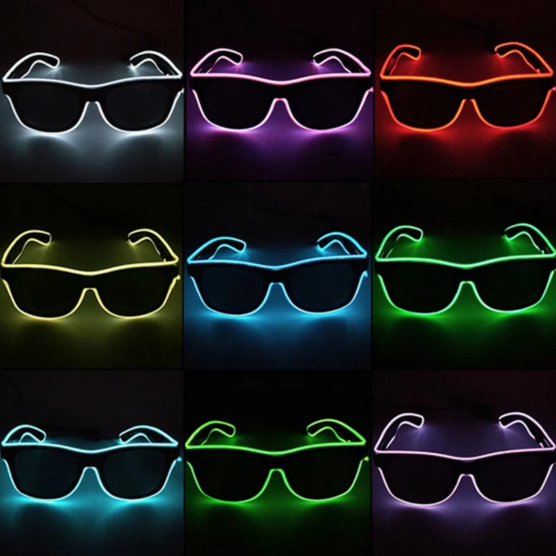 LED light up Glasses Neon Luminous