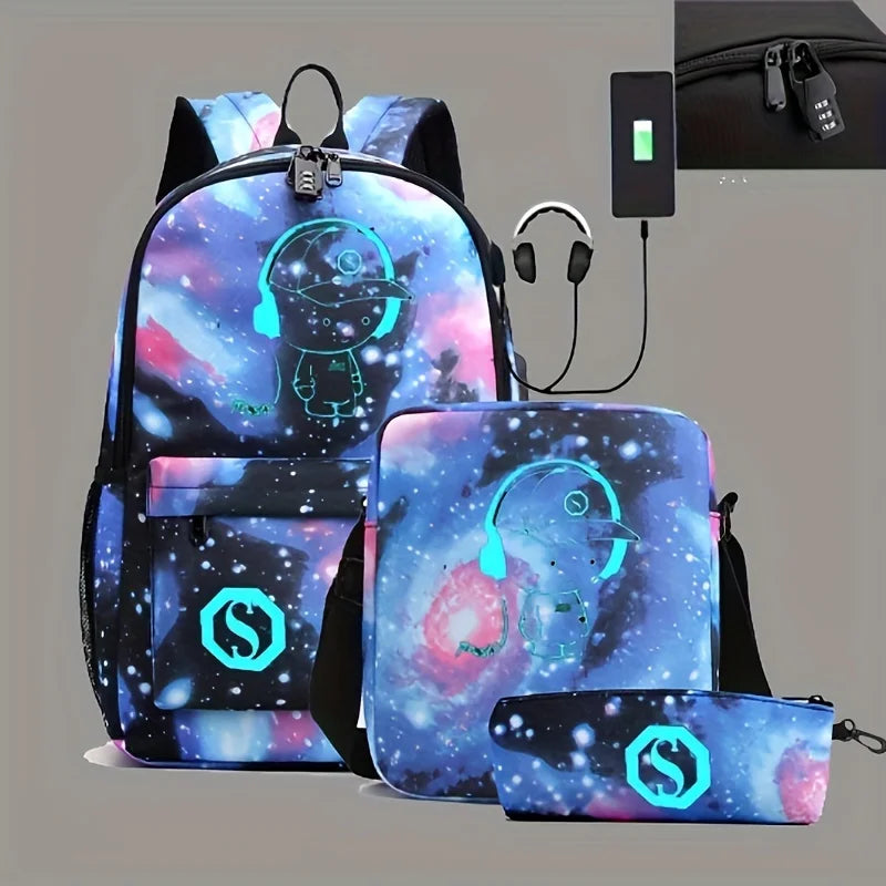 Backpack Student Luminous School