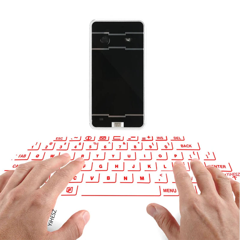 Portable Bluetooth Virtual Laser Keyboard
