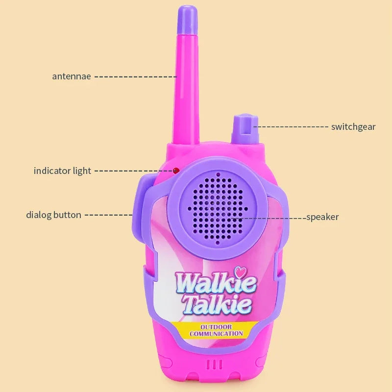 2pcs Wireless Handheld Science And Education Parent-child