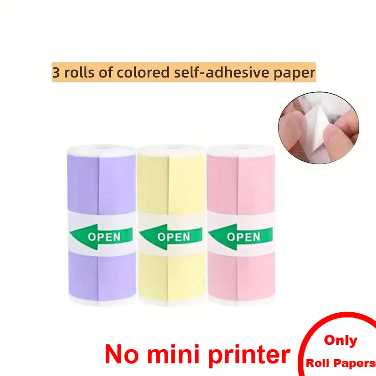 Mini Portabl Printer Inkless Sticker Maker