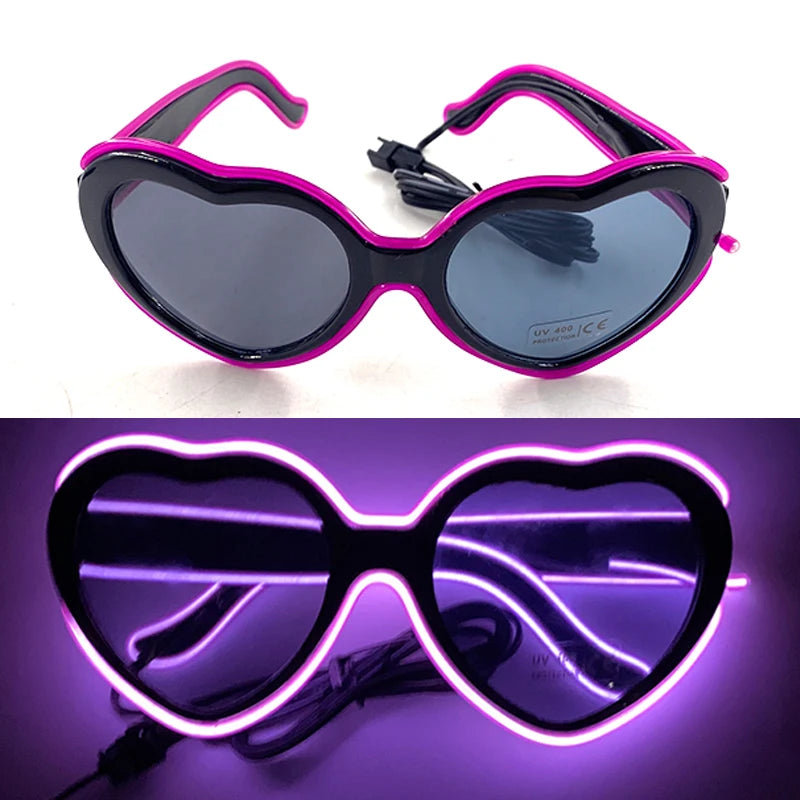 LED light up Glasses Neon Luminous