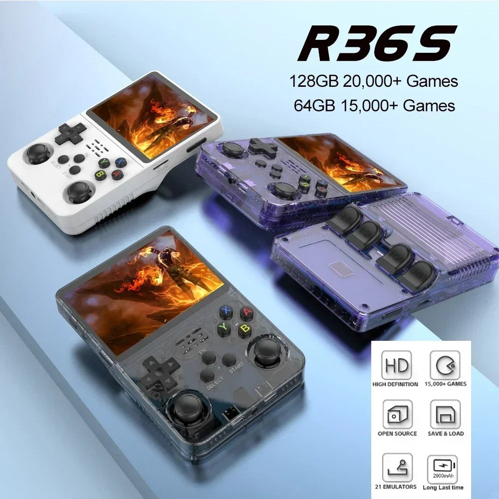 Retro Handheld Video Game Console