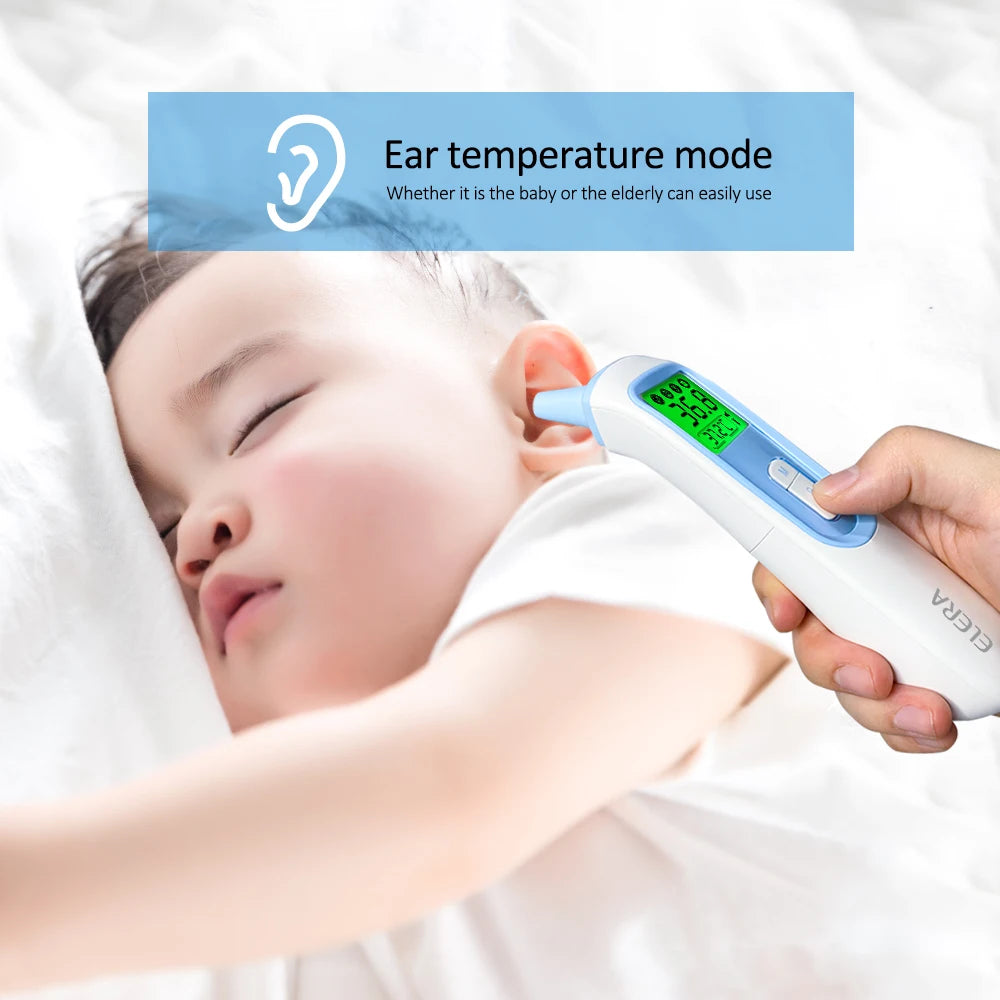 ELERA Digital Ear Thermometer Forehead Non-Contact Baby Body