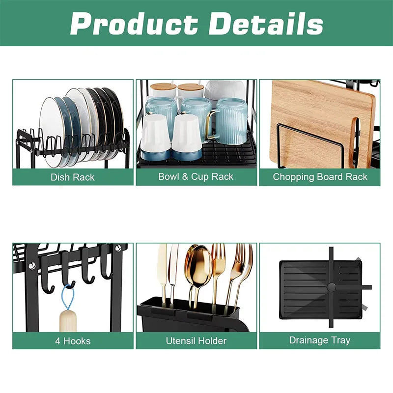 rotating storage rack double