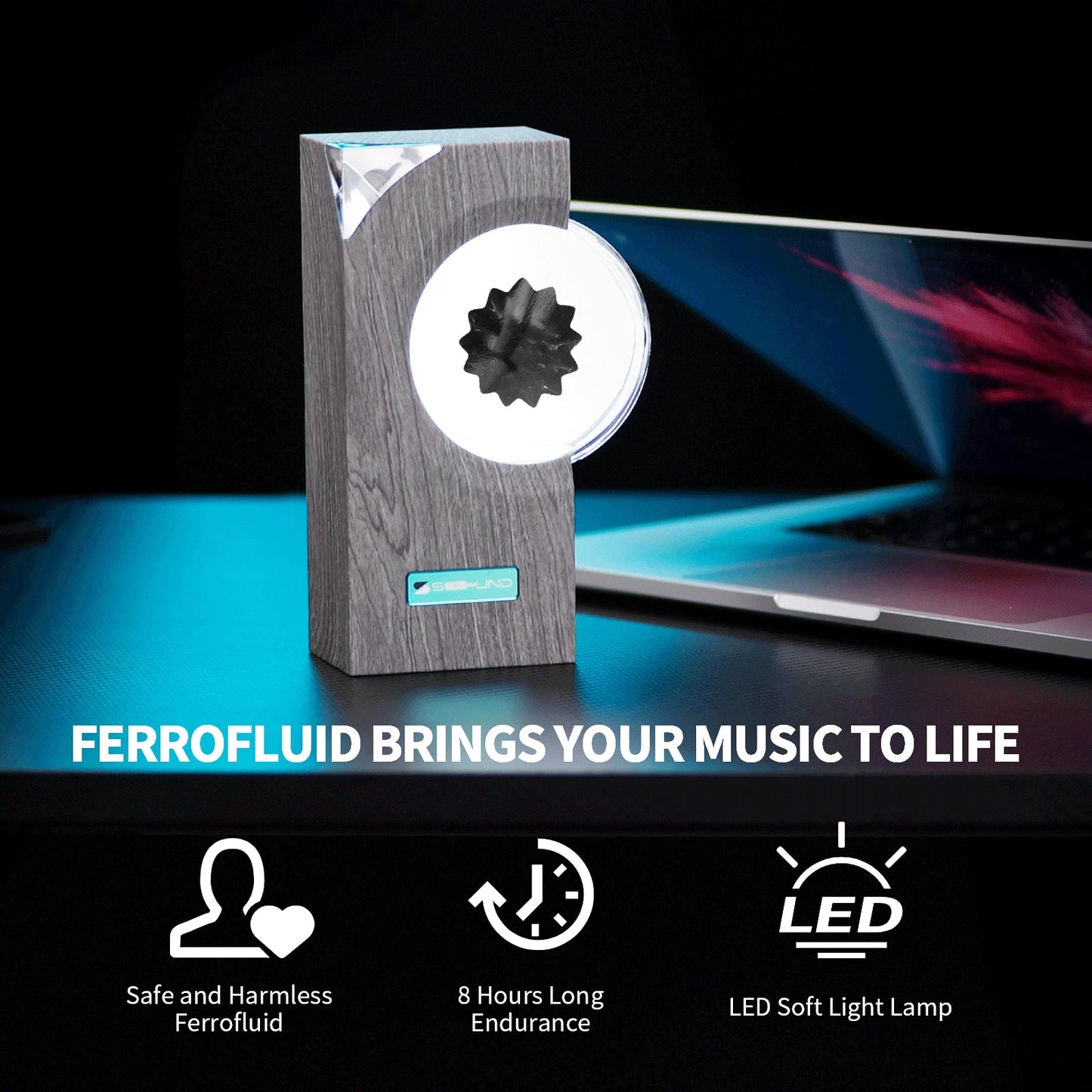 Ferrofluid Speaker Music Mate