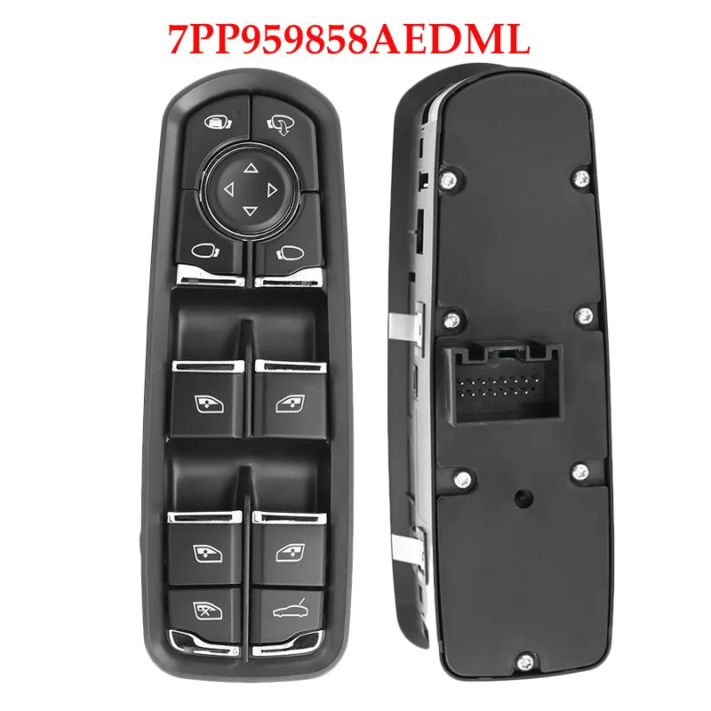 Front Left  Window Switch Button For Porsche Cayenne Macan Panamera 2011-2017