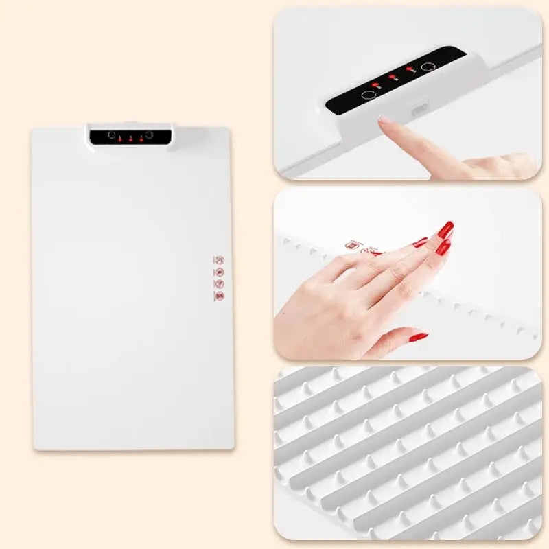 Foldable Food Warmer Plate with Adjustable Temperature Control