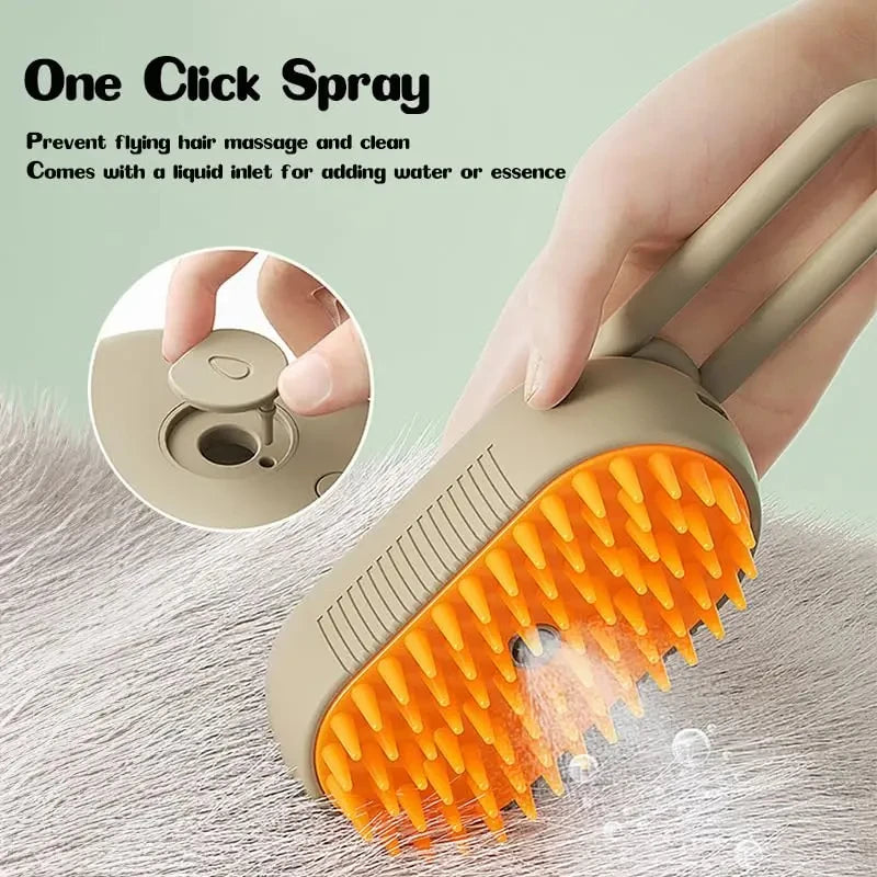Massage brushes for cats and dogs