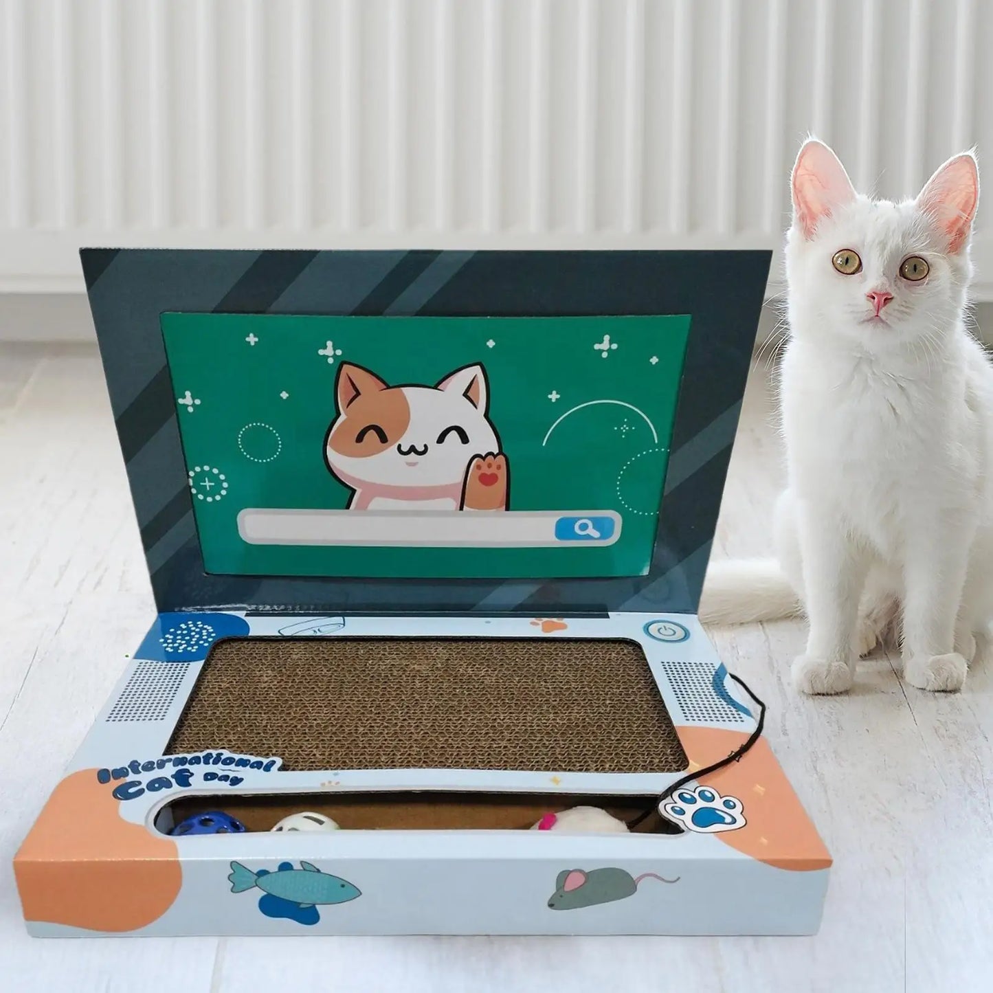 Cat Scratch Laptop