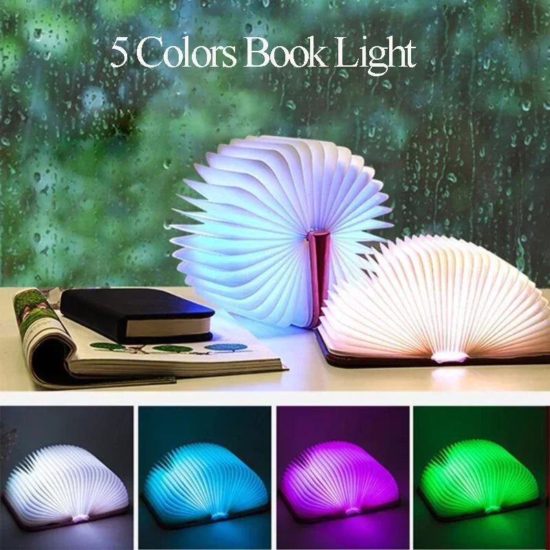 3D Folding Creative LED Night Light RGB