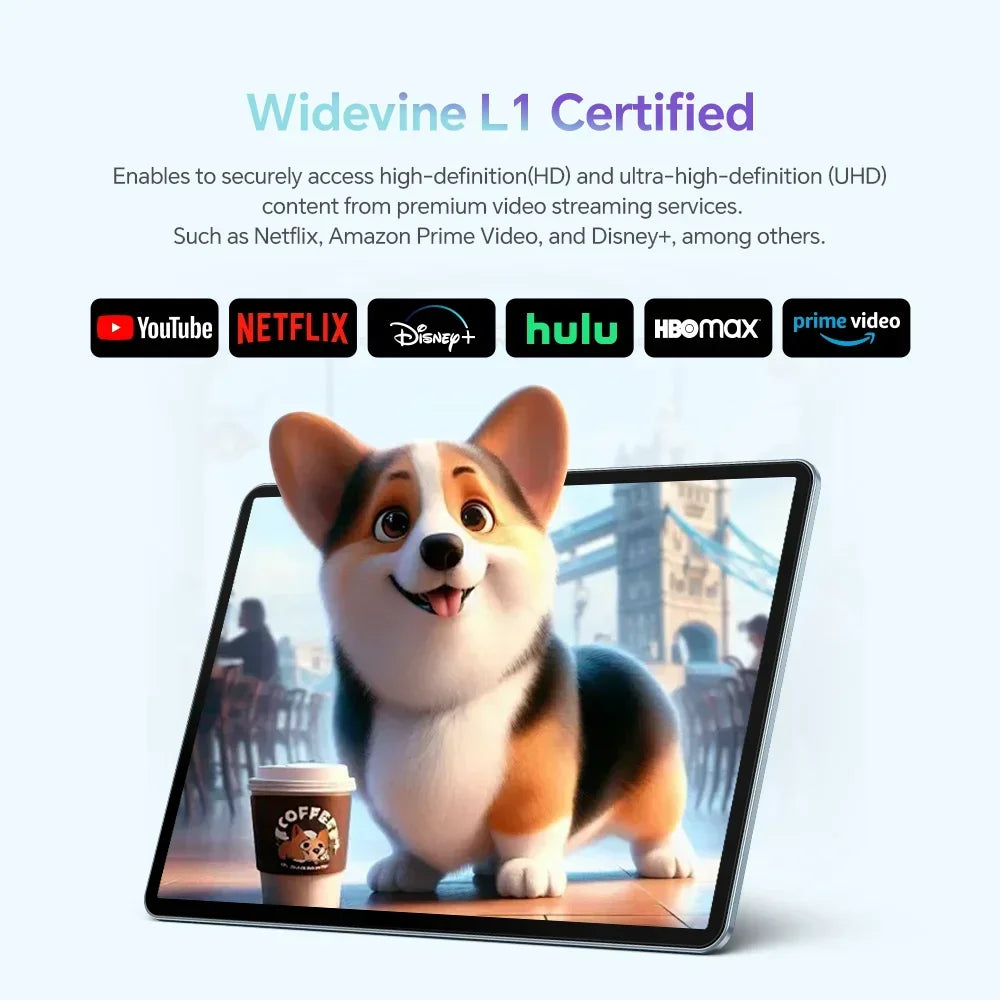 【New】Teclast M50 Plus Tablet 10.1" Screen 6GB 128GB