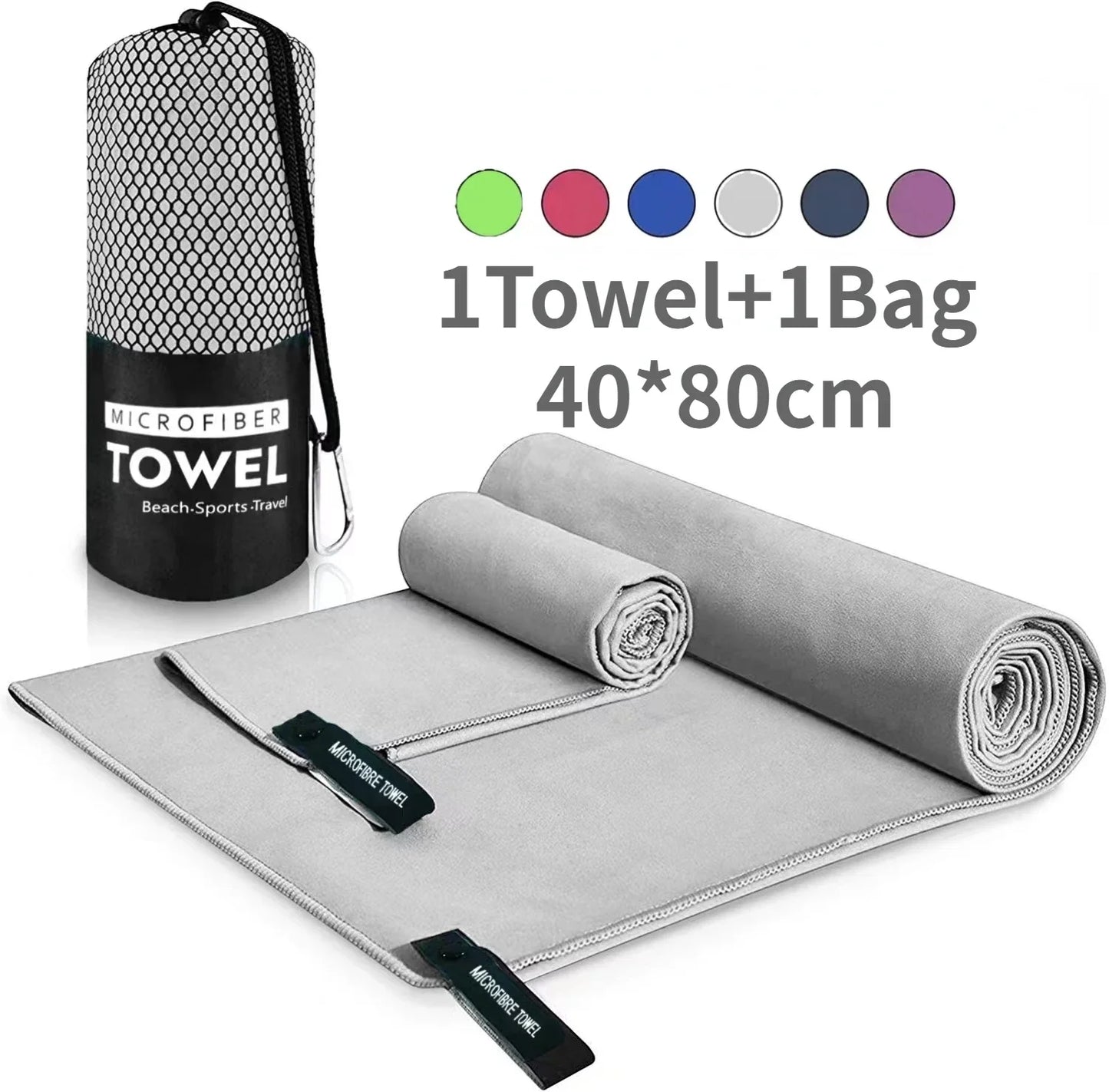 Sports Microfiber Quick Dry Pocket Towel