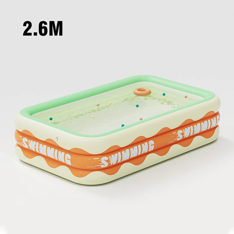 Large Family Inflatable Swimming Pool
