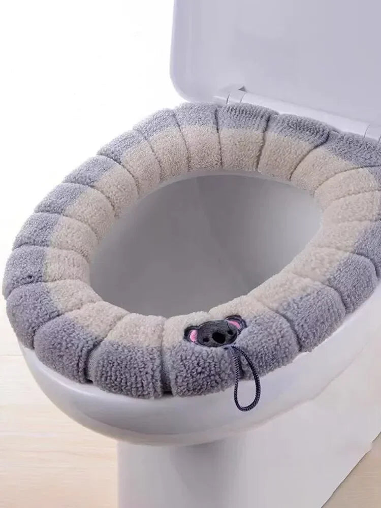 cartoon handle toilet seat