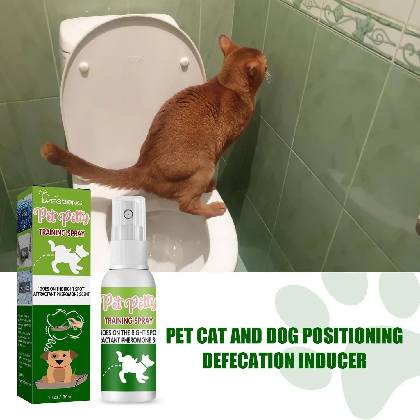 Pet Toilet Training Spray Induce Dog