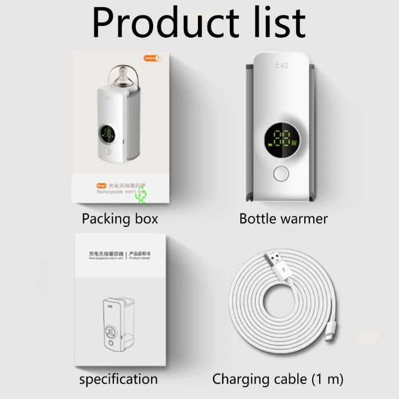 Cordless Portable Baby Bottle Warmer