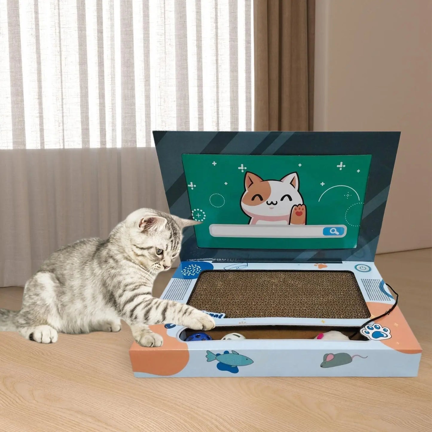 Cat Scratch Laptop
