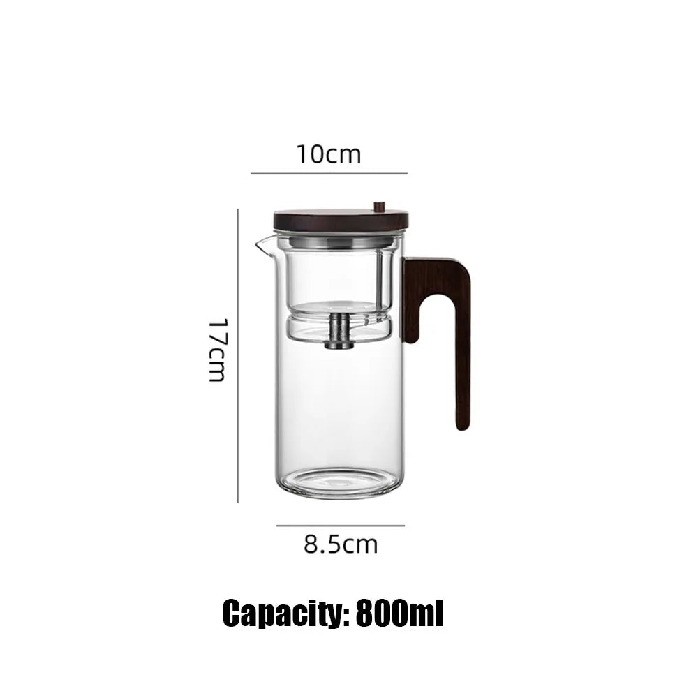 Tea Separation Filtration Glass Teapot