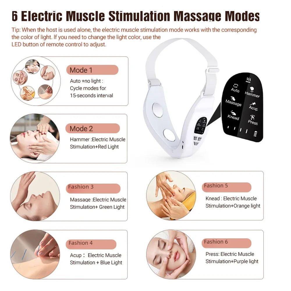 Electric Face Slimming Device Double Chin V