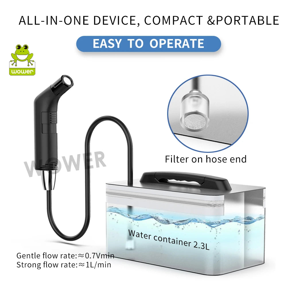 Wower Portable Electric Bidet for Personal Hygiene Cleaning