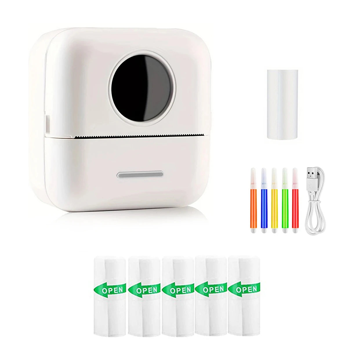 Mini Portabl Printer Inkless Sticker Maker