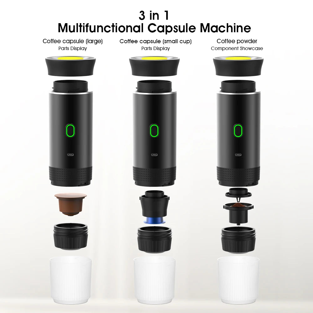 Electric Portable Espresso Coffee Machine