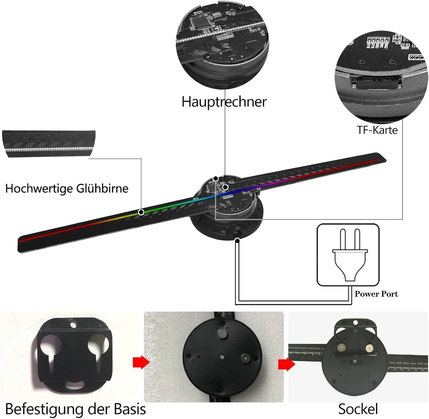 3D Holographic Projector